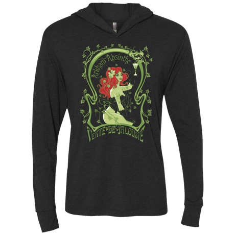 T-Shirts Vintage Black / X-Small Arkham Absinthe Triblend Long Sleeve Hoodie Tee