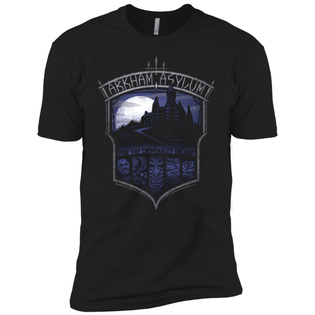 T-Shirts Black / YXS Arkham Asylum Boys Premium T-Shirt