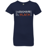 T-Shirts Midnight Navy / YXS Arkham Black Girls Premium T-Shirt