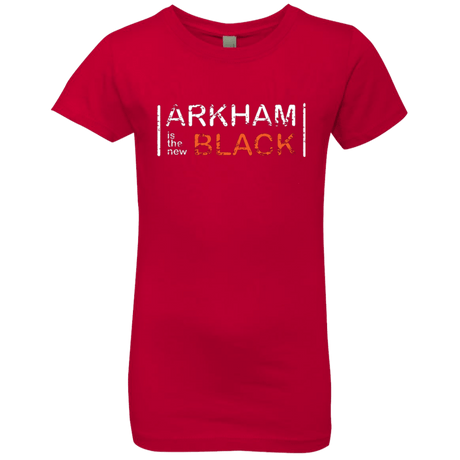 T-Shirts Red / YXS Arkham Black Girls Premium T-Shirt