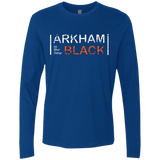 T-Shirts Royal / Small Arkham Black Men's Premium Long Sleeve