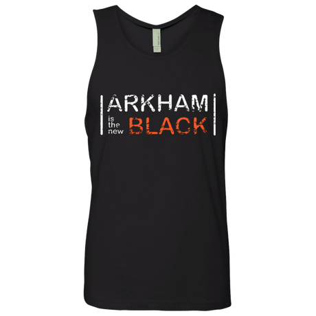 T-Shirts Black / Small Arkham Black Men's Premium Tank Top