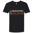 T-Shirts Black / X-Small Arkham Black Men's Premium V-Neck