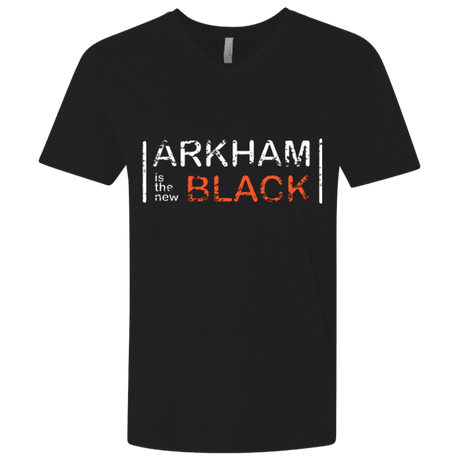 T-Shirts Black / X-Small Arkham Black Men's Premium V-Neck