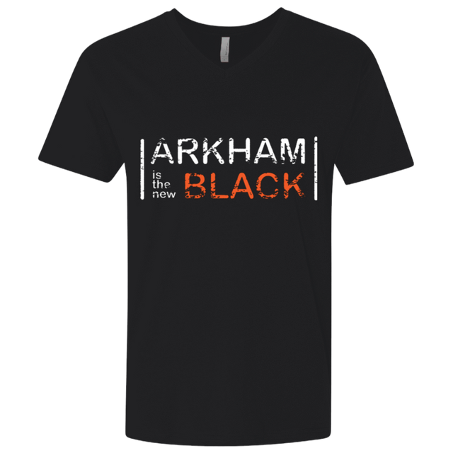 T-Shirts Black / X-Small Arkham Black Men's Premium V-Neck