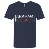 T-Shirts Midnight Navy / X-Small Arkham Black Men's Premium V-Neck