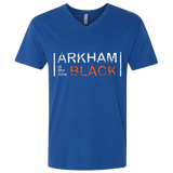 T-Shirts Royal / X-Small Arkham Black Men's Premium V-Neck