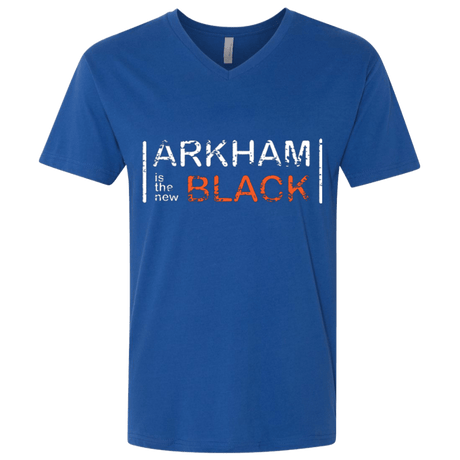 T-Shirts Royal / X-Small Arkham Black Men's Premium V-Neck