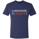 T-Shirts Vintage Navy / Small Arkham Black Men's Triblend T-Shirt