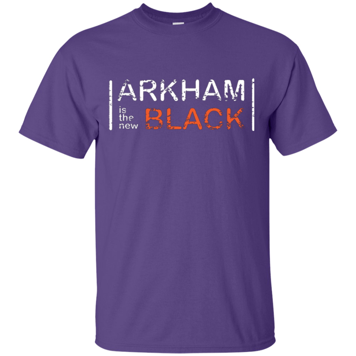 T-Shirts Purple / Small Arkham Black T-Shirt