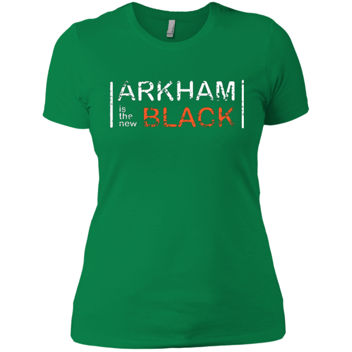 T-Shirts Kelly Green / X-Small Arkham Black Women's Premium T-Shirt