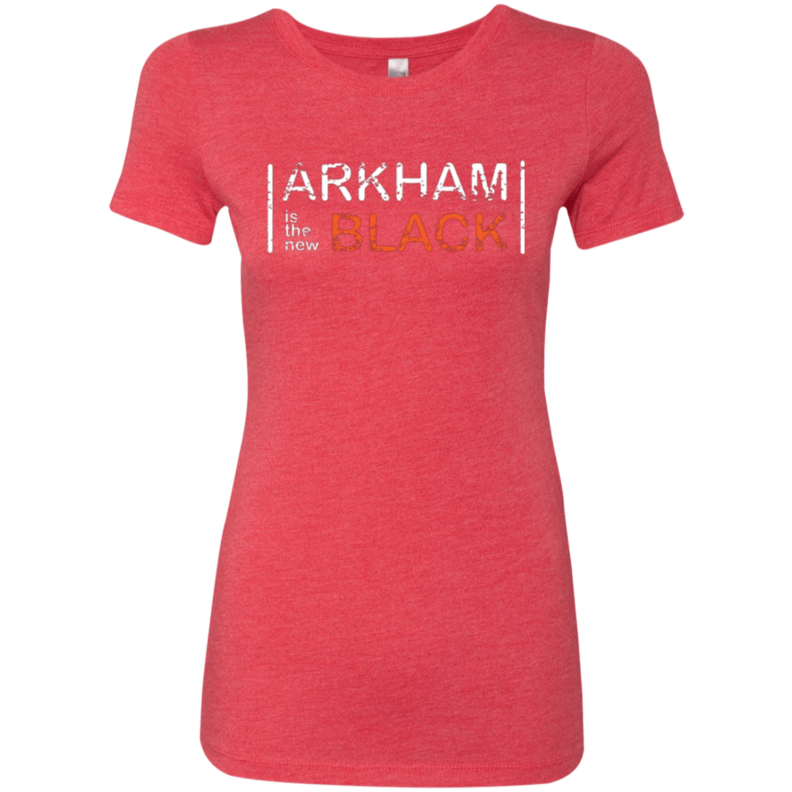 T-Shirts Vintage Red / Small Arkham Black Women's Triblend T-Shirt