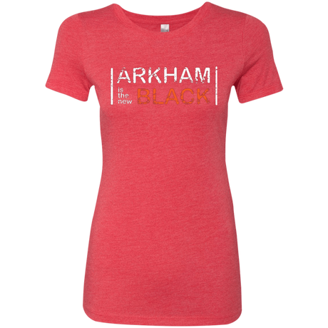 T-Shirts Vintage Red / Small Arkham Black Women's Triblend T-Shirt