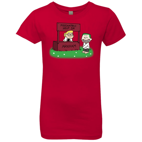 T-Shirts Red / YXS Arkham Help Girls Premium T-Shirt