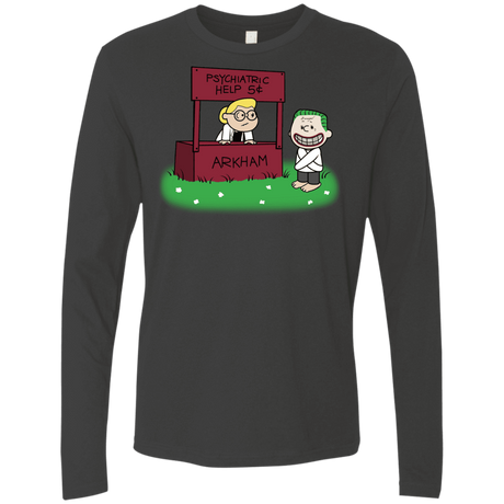 T-Shirts Heavy Metal / Small Arkham Help Men's Premium Long Sleeve