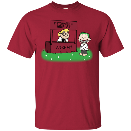 T-Shirts Cardinal / Small Arkham Help T-Shirt