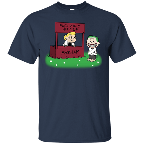 T-Shirts Navy / Small Arkham Help T-Shirt