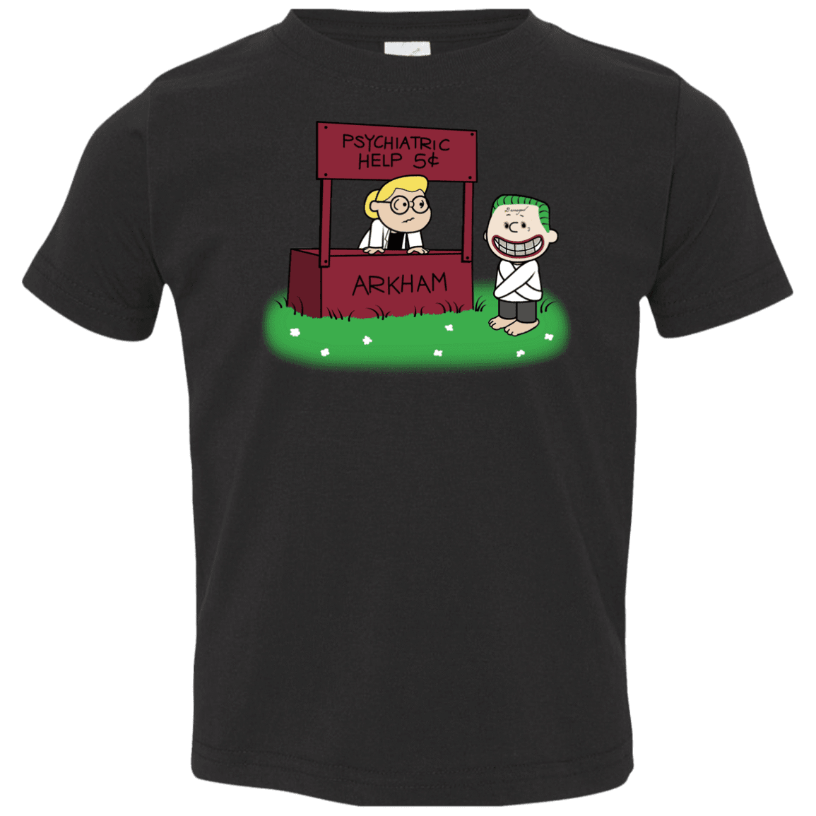 T-Shirts Black / 2T Arkham Help Toddler Premium T-Shirt