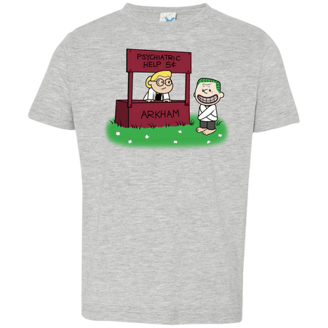 T-Shirts Heather Grey / 2T Arkham Help Toddler Premium T-Shirt