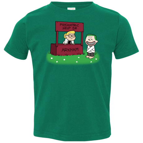 T-Shirts Kelly / 2T Arkham Help Toddler Premium T-Shirt