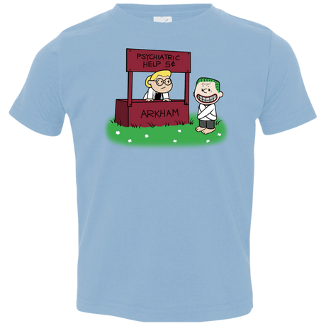 T-Shirts Light Blue / 2T Arkham Help Toddler Premium T-Shirt