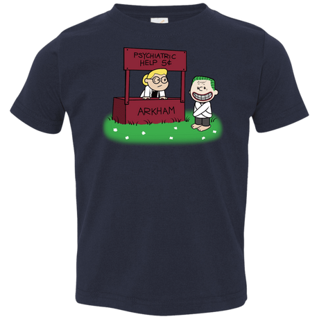 T-Shirts Navy / 2T Arkham Help Toddler Premium T-Shirt