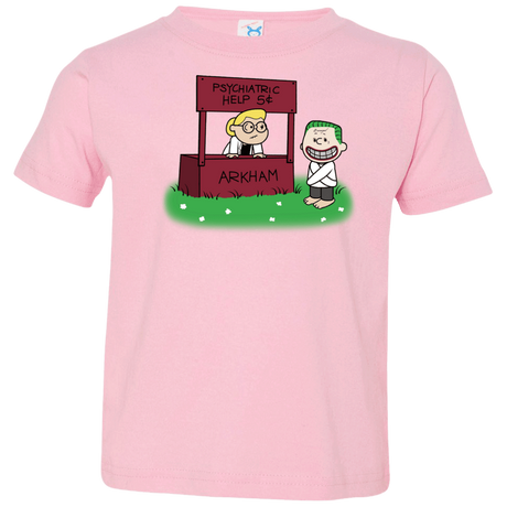 T-Shirts Pink / 2T Arkham Help Toddler Premium T-Shirt