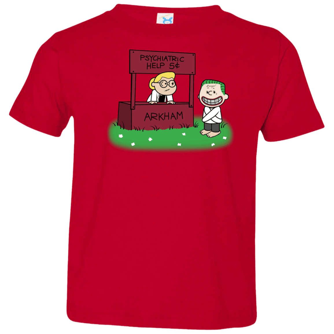 T-Shirts Red / 2T Arkham Help Toddler Premium T-Shirt