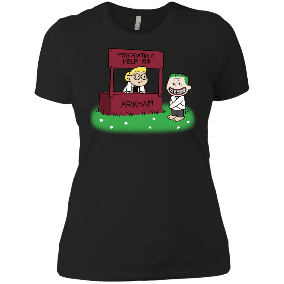 T-Shirts Black / X-Small Arkham Help Women's Premium T-Shirt