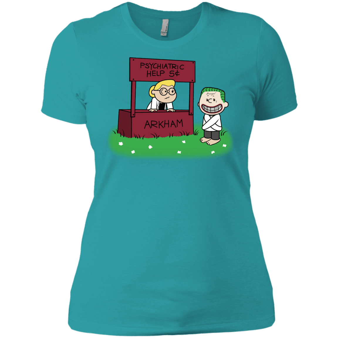 T-Shirts Tahiti Blue / X-Small Arkham Help Women's Premium T-Shirt