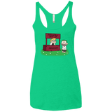 Arkham Help Women's Triblend Racerback Tank