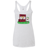 Arkham Help Women's Triblend Racerback Tank