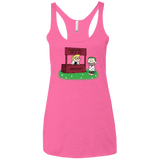 Arkham Help Women's Triblend Racerback Tank