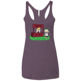 Arkham Help Women's Triblend Racerback Tank