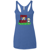 Arkham Help Women's Triblend Racerback Tank