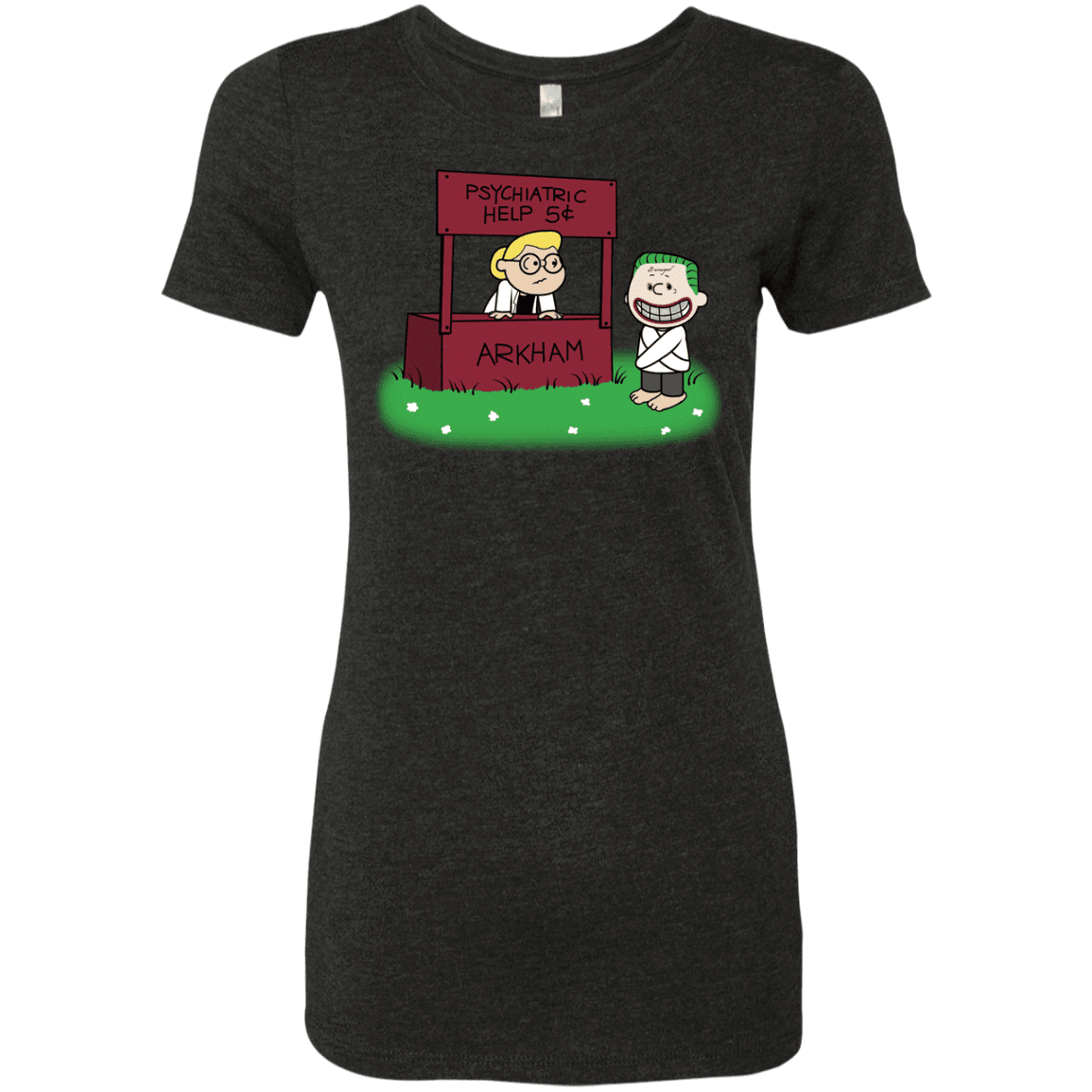 T-Shirts Vintage Black / Small Arkham Help Women's Triblend T-Shirt