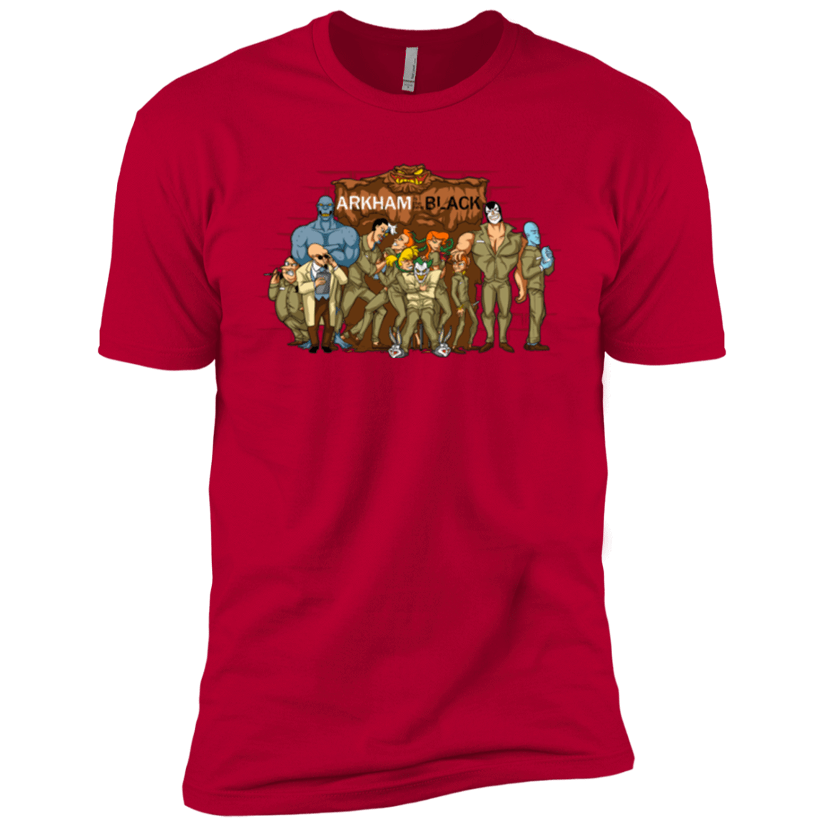 T-Shirts Red / YXS ARKHAM is the new Black Boys Premium T-Shirt