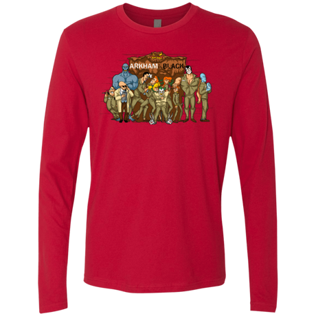 T-Shirts Red / Small ARKHAM is the new Black Men's Premium Long Sleeve