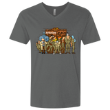 T-Shirts Heavy Metal / X-Small ARKHAM is the new Black Men's Premium V-Neck