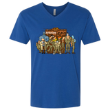 T-Shirts Royal / X-Small ARKHAM is the new Black Men's Premium V-Neck
