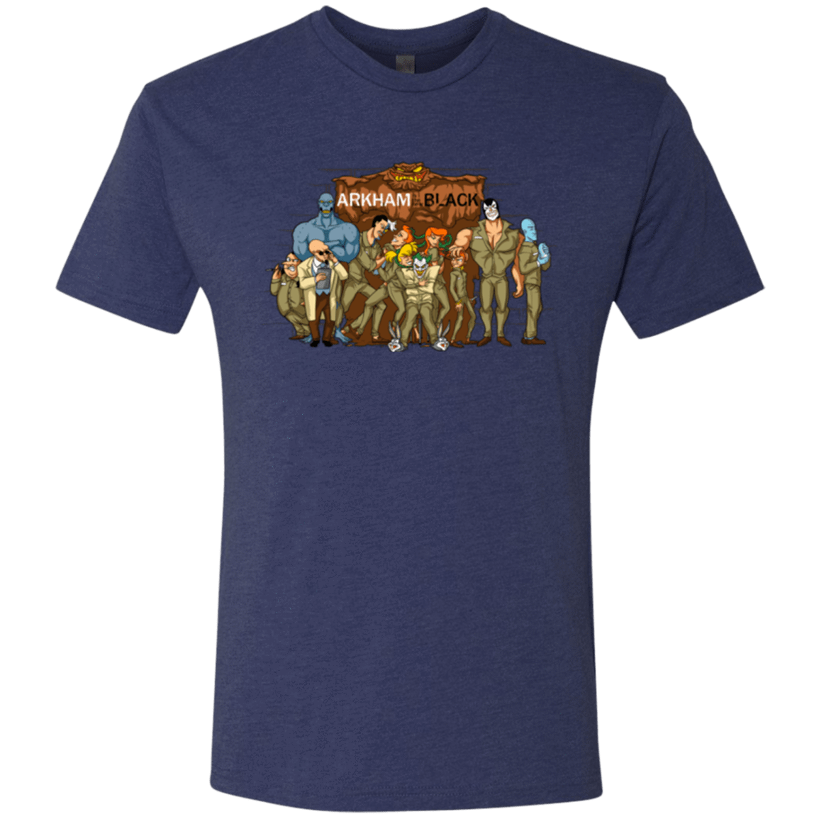 T-Shirts Vintage Navy / Small ARKHAM is the new Black Men's Triblend T-Shirt