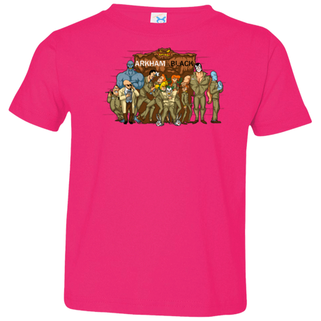 T-Shirts Hot Pink / 2T ARKHAM is the new Black Toddler Premium T-Shirt