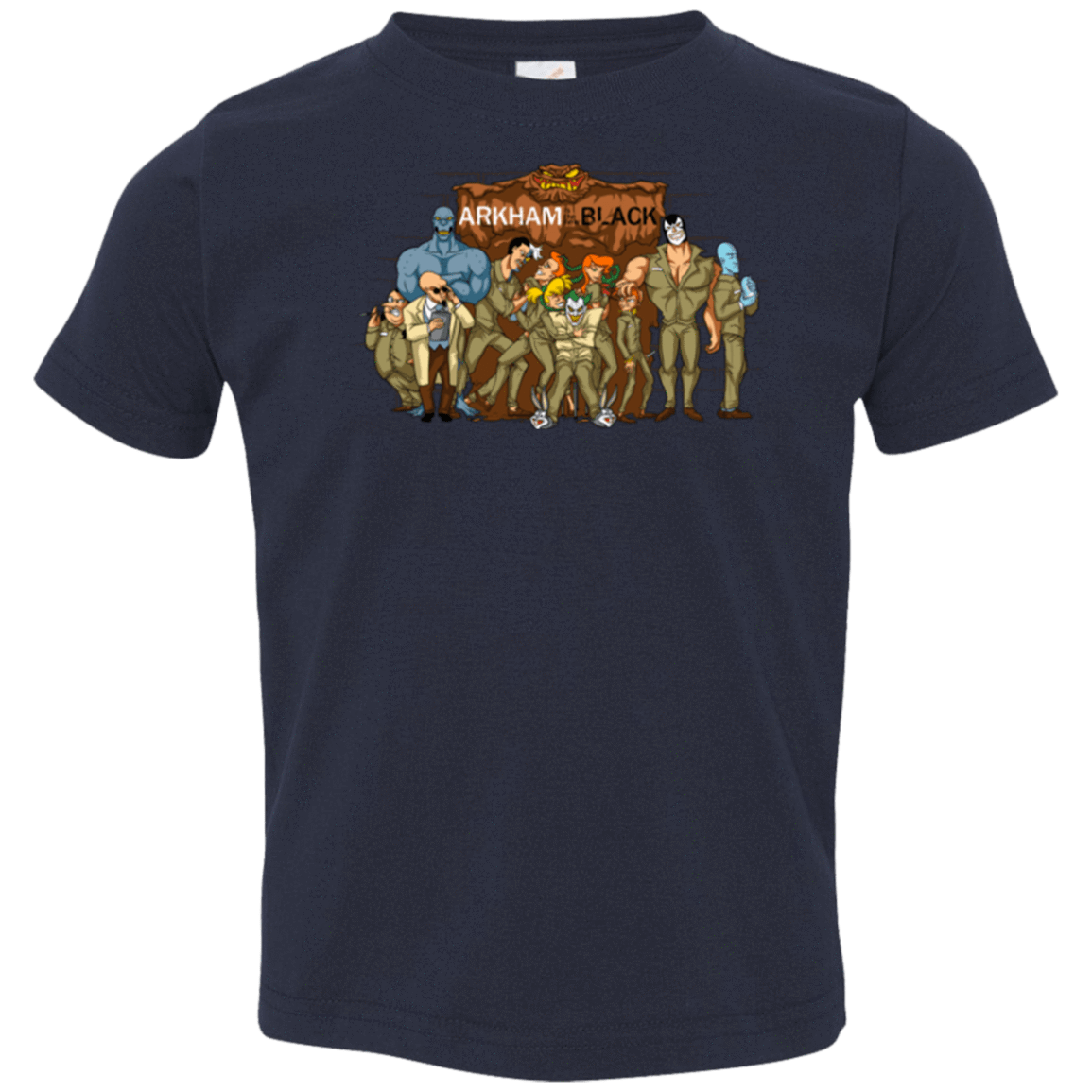 T-Shirts Navy / 2T ARKHAM is the new Black Toddler Premium T-Shirt