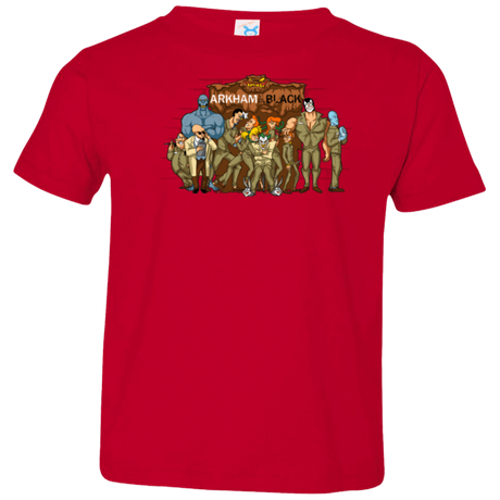T-Shirts Red / 2T ARKHAM is the new Black Toddler Premium T-Shirt