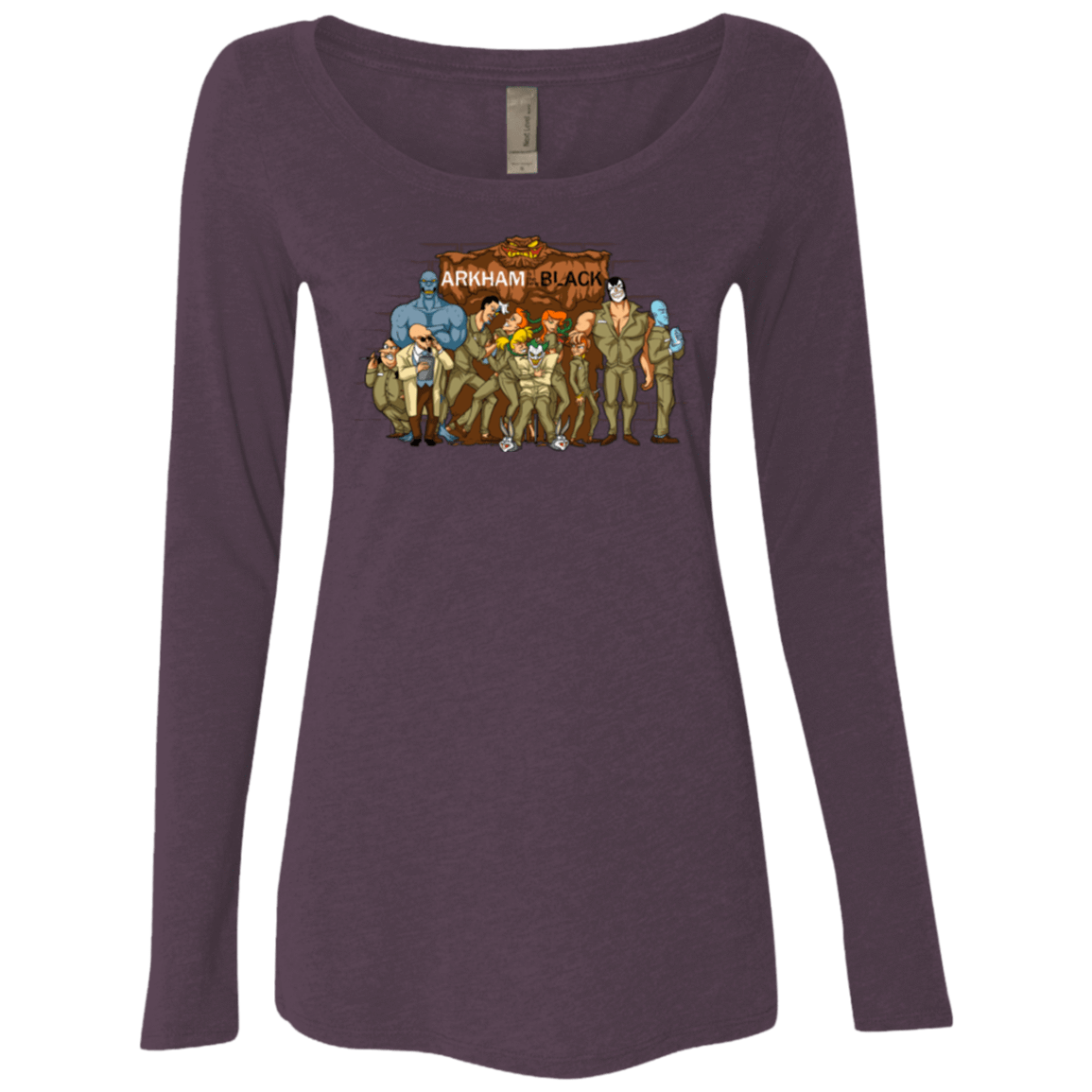 T-Shirts Vintage Purple / Small ARKHAM is the new Black Women's Triblend Long Sleeve Shirt