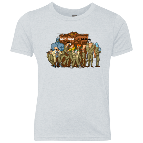 T-Shirts Heather White / YXS ARKHAM is the new Black Youth Triblend T-Shirt