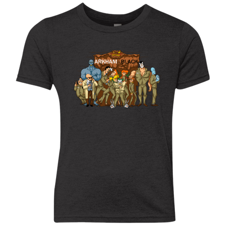 T-Shirts Vintage Black / YXS ARKHAM is the new Black Youth Triblend T-Shirt