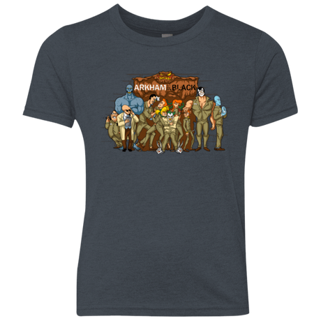 T-Shirts Vintage Navy / YXS ARKHAM is the new Black Youth Triblend T-Shirt