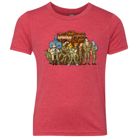 T-Shirts Vintage Red / YXS ARKHAM is the new Black Youth Triblend T-Shirt