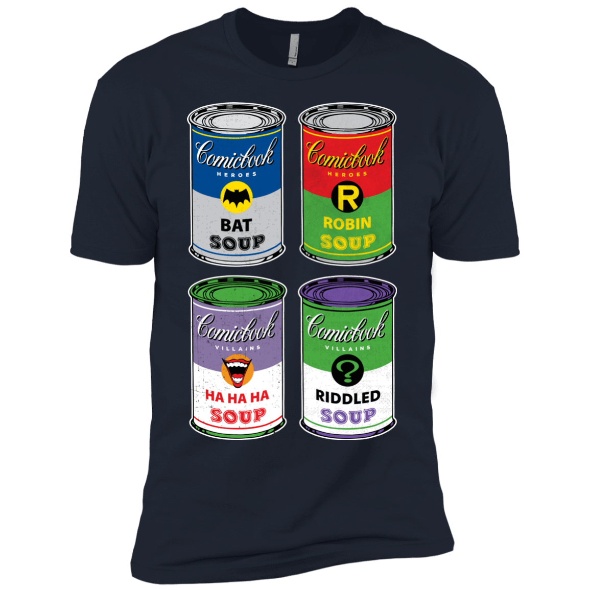 T-Shirts Midnight Navy / YXS Arkham Soup Boys Premium T-Shirt